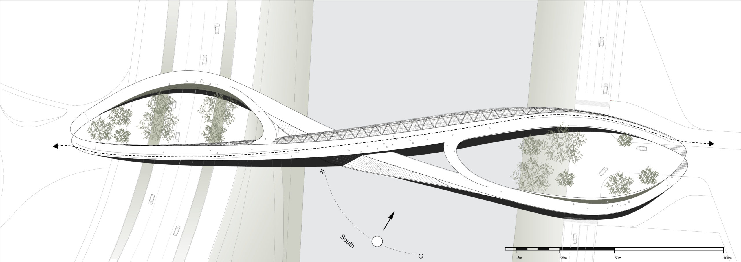 TOM WÜNSCHMANN architecture+design : INFINITY LOOP, WUCHAZI BRIDGE